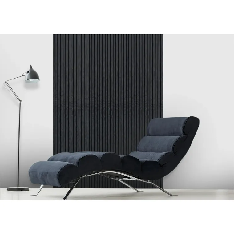 Panel akustyczny Dunkelcharme – 270 cm x 60 cm – okleina z prawdziwego drewna – zdjęcie 2