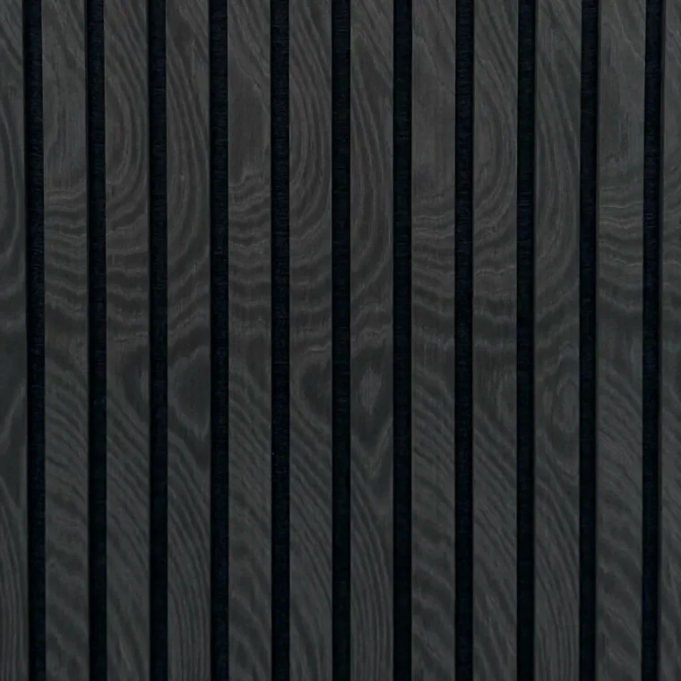 Panel akustyczny Dunkelcharme – 270 cm x 60 cm – okleina z prawdziwego drewna – zdjęcie 3
